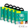 Кабель HOCO X21 Plus USB to Type-C 3A, 2m, silicone, silicone connectors, Black+Whit (6931474713889)