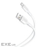 Дата кабель USB 2.0 AM to Micro 5P 1.0, 2A white XO (NB212-AM.white)