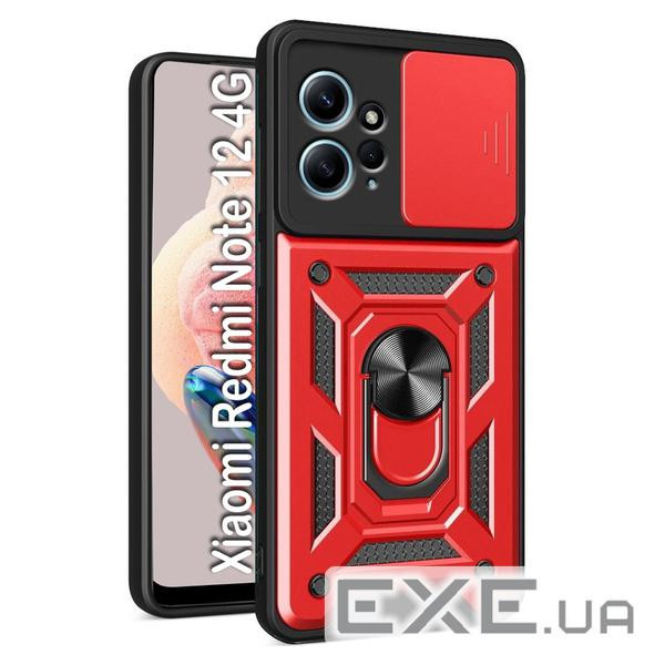 Чохол до мобільного телефона BeCover Military Xiaomi Redmi Note 12 4G Red (709158)