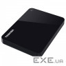 Portable hard drive TOSHIBA Canvio Advance 1TB USB3.0 Black (HDTC910EK3AA)
