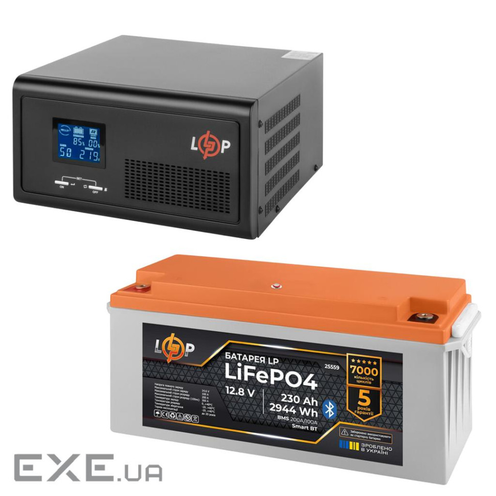 КРП LogicPower B430 + литиевая (LiFePO4) батарея 2944 Ватт (19406+25559 230 Ah) (40153)