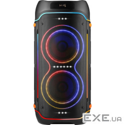 Акустична система 2.0 Defender Boomer 120, 120Вт BT/FM/TF/USB/MIC/LED, чорна (65127)