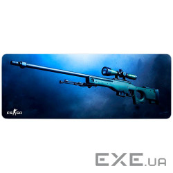 Килимок 300*700 тканинний CS 15 з бічним прошивкою, товщина 2 мм, Пакет (CSGO15) (CSGO15)