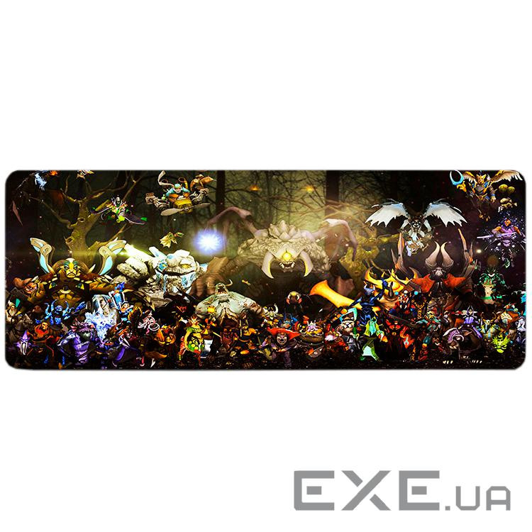 Коврик 300*700 тканинний DOTA2 ''Attack of the Titans'', толщина 3 мм , (AT37 / 20)