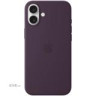 iPhone 16 Plus Silicone Case with MagSafe - Plum,Model A3314 (MYYD3ZM/A)