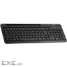 Клавіатура XTRIKE ME KB-303 UA бездротова Bluetooth+2.4G,105 кл. чорна (KB-303UA)