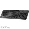 Клавіатура XTRIKE ME KB-303 UA бездротова Bluetooth+2.4G,105 кл. чорна (KB-303UA)
