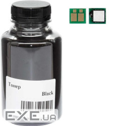 Тонер Canon 054 MF641/643/645, LBP-621/623, 45г 1.2K Black +chip AHK (3203613)