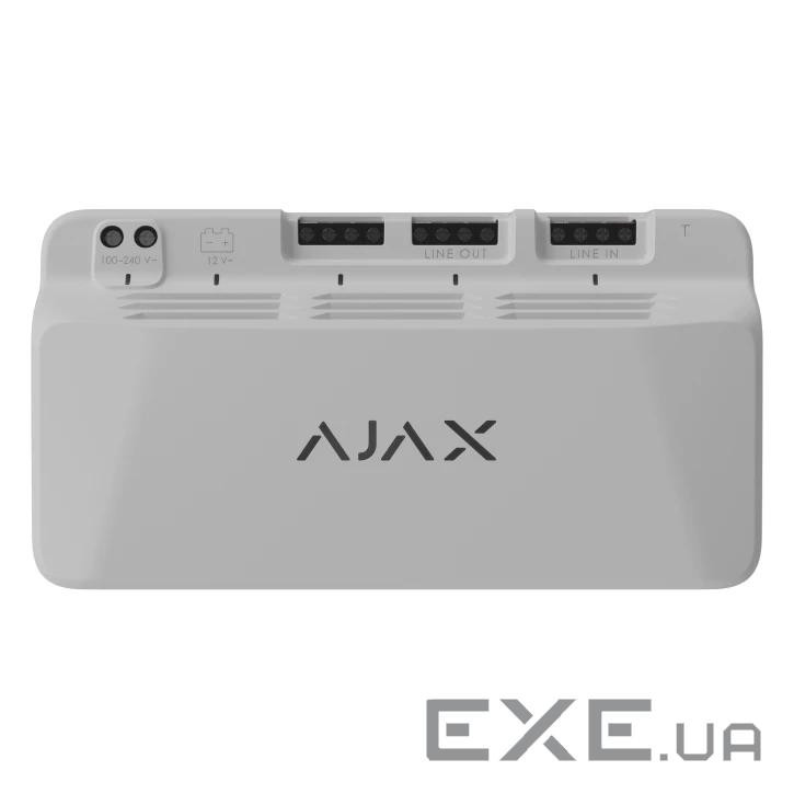Модуль для додаткового живлення Ajax Superior LineSupply (45 W) Fibra Whi (SLineSupply (45 W) Fibra)