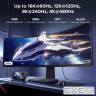 Кабель мультимедійний HDMI M to HDMI M 2.0m V2.2 16K60Hz 96Gbps braided black Ugreen (65900)