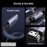 Кабель мультимедійний HDMI M to HDMI M 2.0m V2.2 16K60Hz 96Gbps braided black Ugreen (65900)