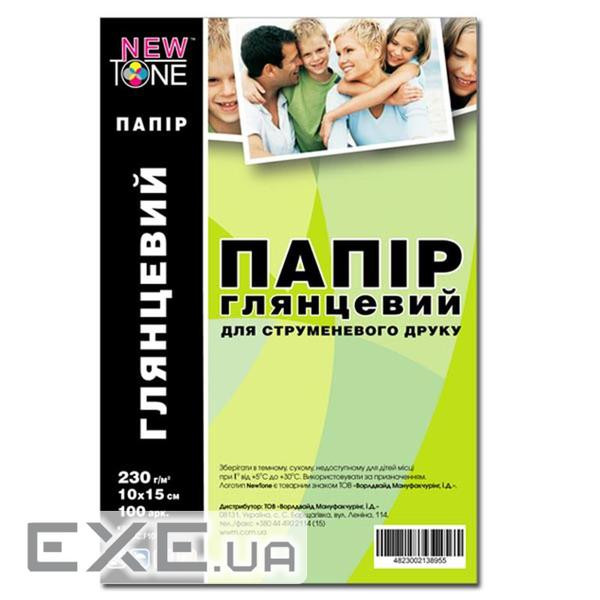 Фотопапір NewTone 10x15 (G230C.F100)