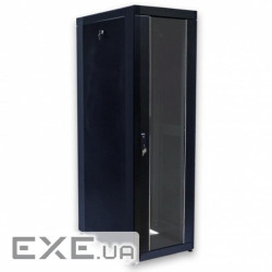 Шафа 19 45U, 610х1055 мм (Ш * Г), посилена, чорна (UA-MGSE45610MB)