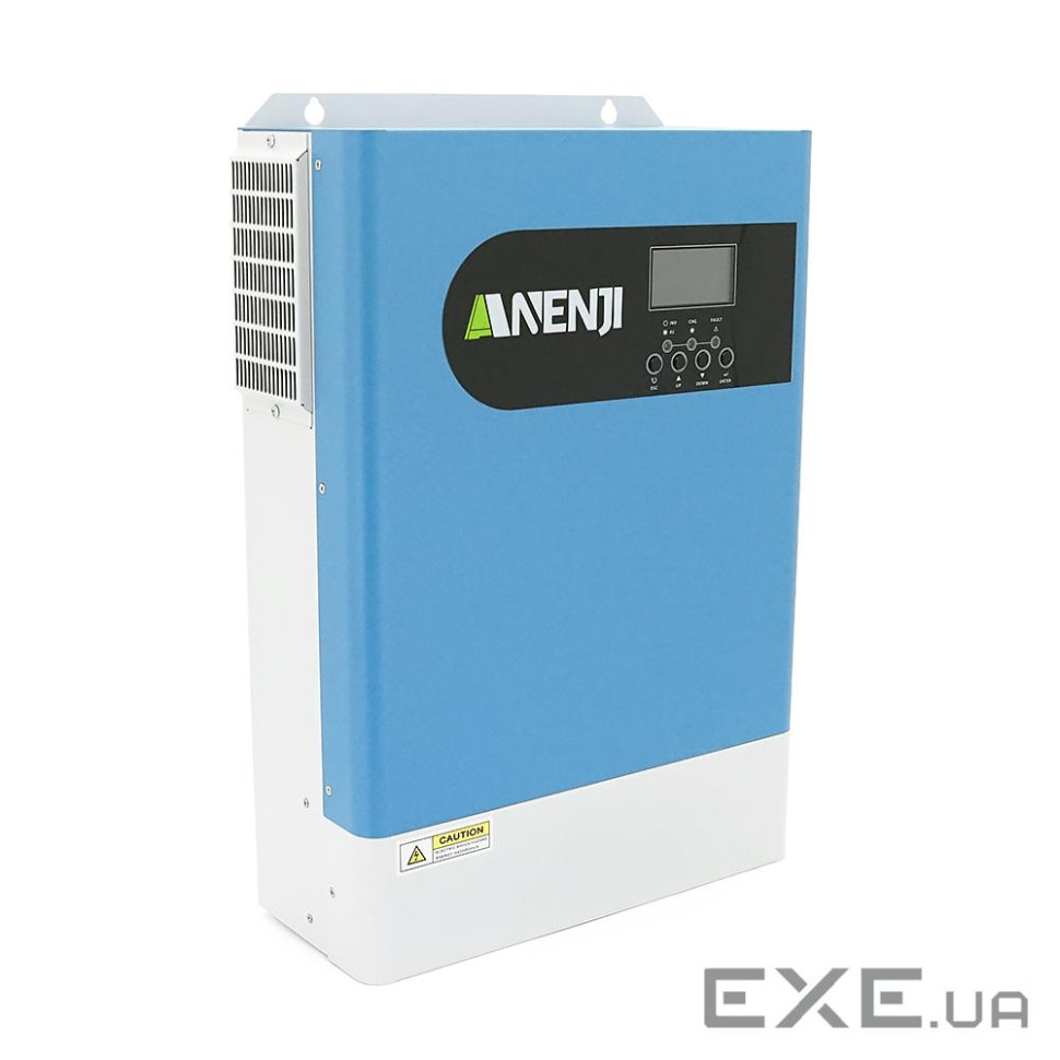 Гібридний інвертор ANENJI ANJ-HHP-II-6.2KP-WIFI, 6200W, 48V, charge 80A(max), 170-280V, МРРТ60-500VD