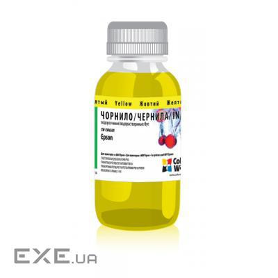 Чорнило ColorWay Epson SP R270/290 RX500 TX650 200мл Yellow (CW-EW650Y02)
