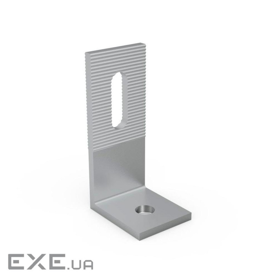 Кронштейн L-подібний алюмінієвий (50*40*100 / товщина 5 / 6.2) (L / 50 / 100 / 40)