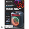 Акустична система 1.0 Defender Boomer 45, 45W, Bluetooth/LED/MIC/TWS/Light/FM чорна (65245)