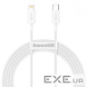 Кабель Baseus Superior Series Fast Charging Data Cable Type-C to iP PD 20W 2m White (CATLYS-C02)