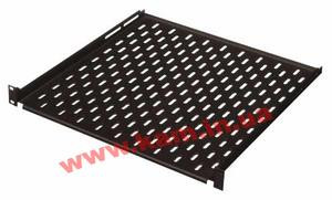 Полка 19" Conteg 1U глуб. 250 мм. RAL9005 (DP-PT-250)