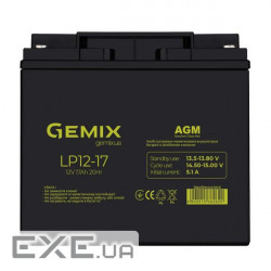 Батарея до ДБЖ GEMIX 12В 17 Ач (LP12-17)