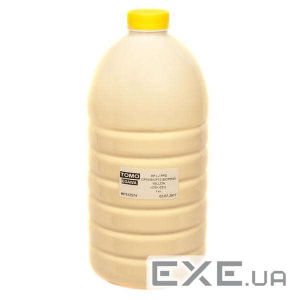 Тонер HP LJ PRO CP1025/CP1215/CP5525, 1kg YELLOW Chemical Tomoegawa (CGK-02Y-1)