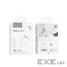Зарядний пристрій HOCO C111A Lucky 1xUSB-C PD30W + 1xUSB QC3.0 White (6931474790866)