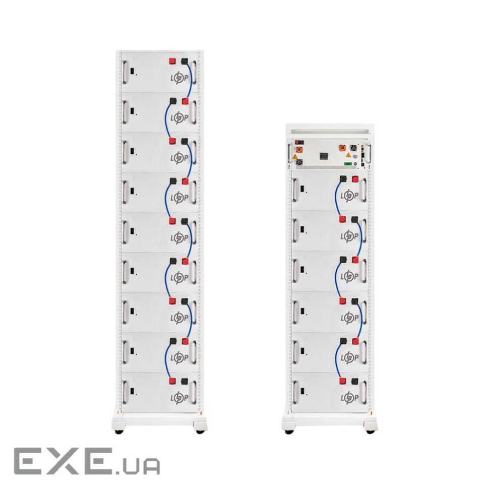 Аккумулятор LP LiFePO4 Battery HVM 768V 150Ah (115200 Wh) BMS 160А P AB Lrack white (41905)