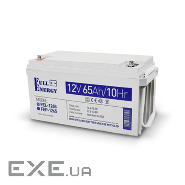 Батарея до ДБЖ Full Energy 12В 65Ач (FEL-1265)
