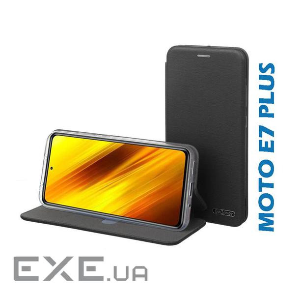 Чохол до мобільного телефона BeCover Exclusive Motorola Moto E7 Plus Black (706423)