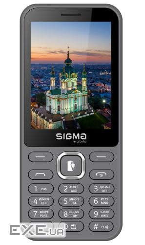 Мобільний телефон Sigma X-style 31 Power Type-C Grey (4827798855034)