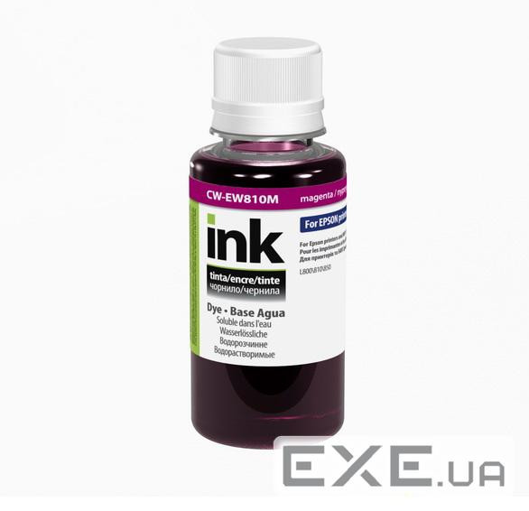 Чорнило ColorWay Epson L800/810/850 Magenta (CW-EW810M01)