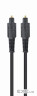 Кабель мультимедійний Optical Toslink 1.0m black Cablexpert (CC-OPT-1M)