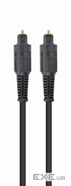 Кабель мультимедійний Optical Toslink 1.0m black Cablexpert (CC-OPT-1M)