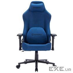 Крісло ігрове GamePro FGC750DB Size L Fabric Dark Blue