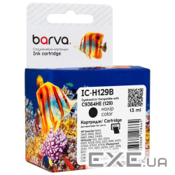 Картридж Barva HP 129 (C9364HE) 420c, black (IC-H129B)