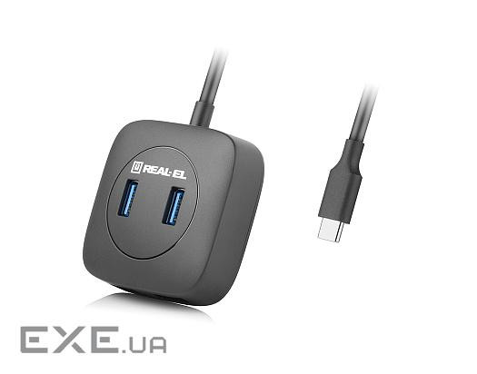 Концентратор REAL-EL CQ-407 black (EL123110011)