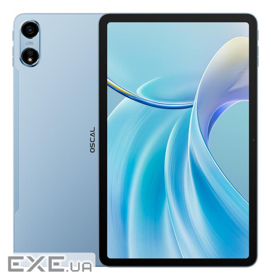 Планшет PAD100 BLUE 12" 256GB OSCAL (PAD100 6GB BLUE)