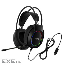 Навушники AOC ACG2500BK RGB Black (ACG2500BK/00)