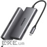 Док-станція USB3.1 Type-C --> HDMI 4K30Hz/USB 3.0x2/Type-C/SD/TF/ PD 100W CM498 7 in 1 Ugree (15531)