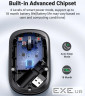 Мишка UGREEN 2.4GHz MU001, бездротова, 4000dpi., 3кн., чорна (90372)