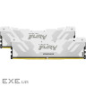 Модуль пам'яті KINGSTON FURY Renegade White/Silver DDR5 8000MHz 48GB Kit 2x24GB (KF580C38RWK2-48)