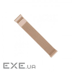 Ремінець для смарт-годинника Intaleo Milanese для Samsung Galaxy Watch 22 mm pink (1283126494291)