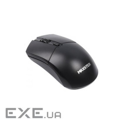 Миша бездротова, 4 кнопки, оптична, 1600 DPI, USB, чорний (Mr-403)