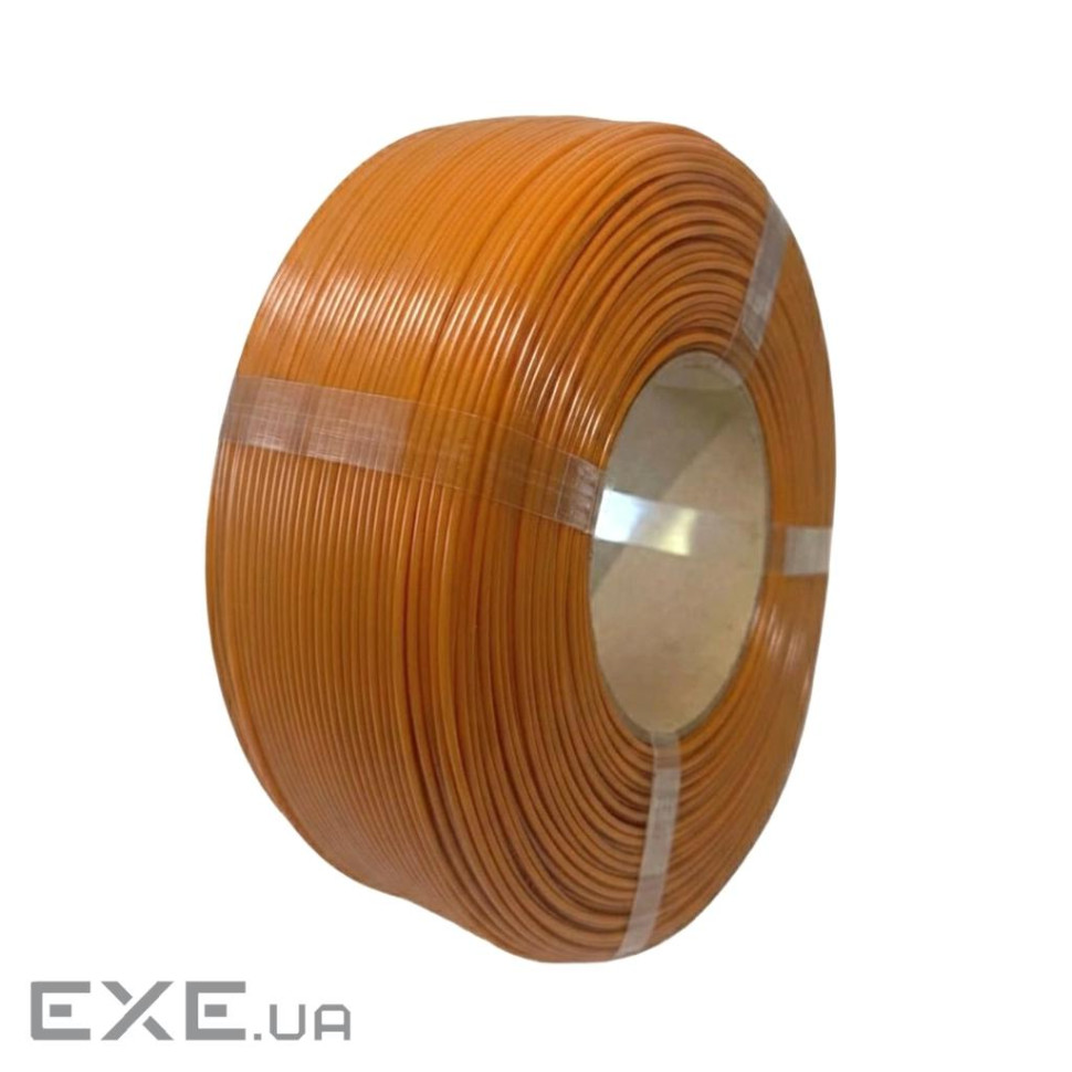 Пластик для 3D-принтера Тірапласт PETG Refill 1.75 мм 1,0 кг orange (25303/25228)