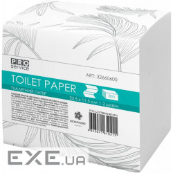 Папір туалетний PRO service Premium 2 шари 300 листів (4823071610215)