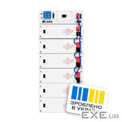 Аккумулятор LP LiFePO4 Battery HVM 307,2V 100Ah (30720 Wh) BMS 125А AB white (39696)