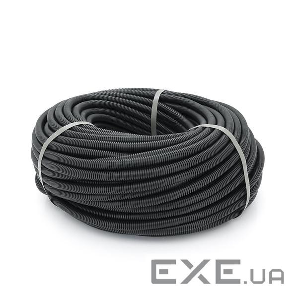 Гофротруба вулична D32 ПП, з протяжкою, із захистом від ультрафіолету, не підтримує горіння, (D32B) , (D32B)