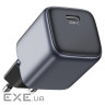 Зарядний пристрій Ugreen 1xUSB 30W Gan Type-C PD Nexode Mini Grey CD319 (90666)
