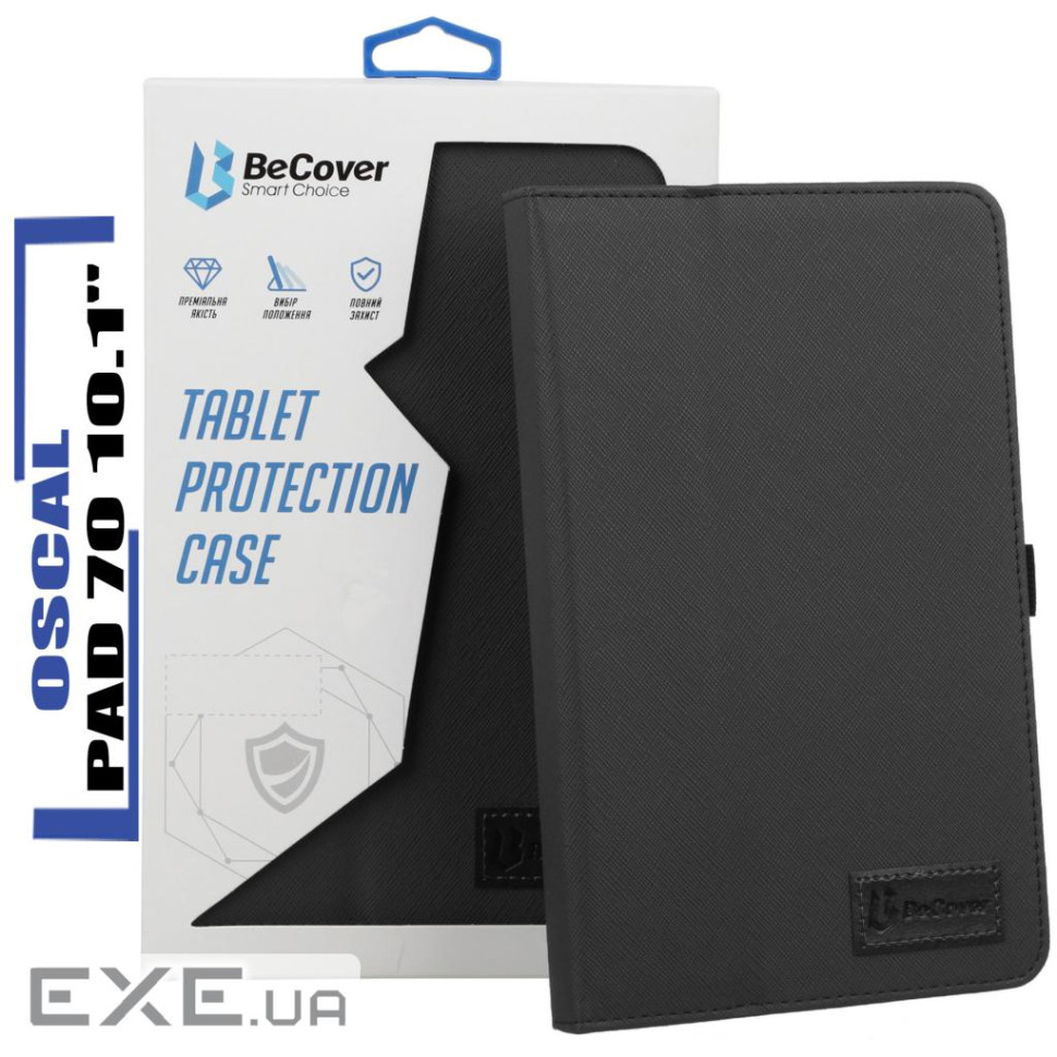 Чохол до планшета BeCover Slimbook Oscal Pad 70 10.1" Black (713011)