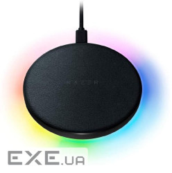 Зарядний пристрій для RAZER Chroma Charging Pad 10W Fast WL Charger RGB Black (RC21-01600100-R371)